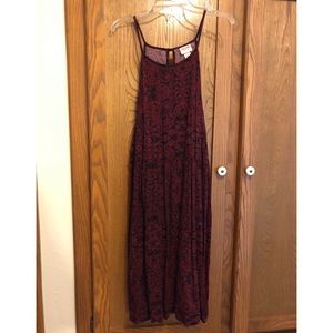 Mossimo Red and Black Dress Size XXL